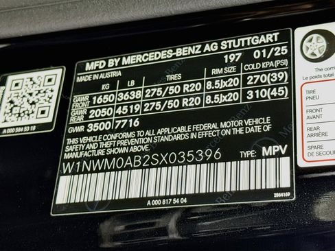 Used 2025 Mercedes-Benz G 580 w/ EQ Technology image 36