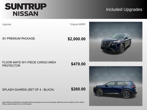 Used 2025 Nissan Rogue SV w/ SV Premium Package FWD image 2