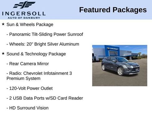 Used 2019 Chevrolet Blazer LT w/ Sun and Wheels Package AWD/4WD image 15