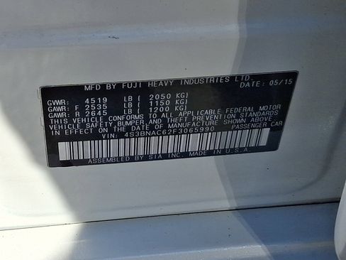 Used 2015 Subaru Legacy 2.5i Premium AWD/4WD image 26