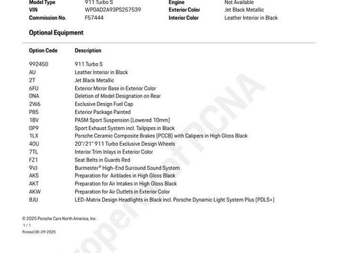 Certified 2023 Porsche 911 Turbo S image 26