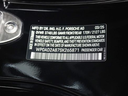 Used 2025 Porsche 718 Cayman GTS RWD image 39