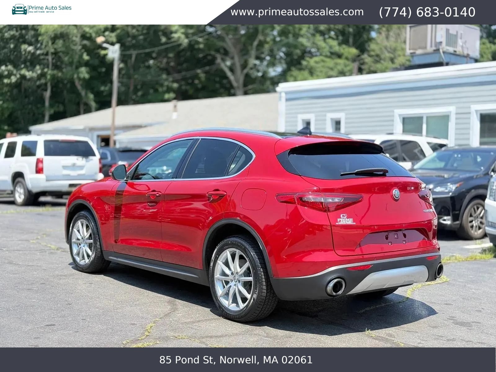 Used 2018 Alfa Romeo Stelvio Ti Lusso AWD/4WD image 8