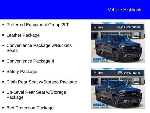 Used 2021 Chevrolet Silverado 1500 LT Trail Boss w/ Convenience Package II AWD/4WD image 11