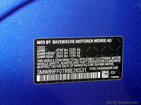 Certified 2024 BMW 330i xDrive Sedan w/ M Sport Package AWD/4WD image 39