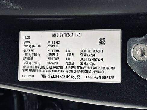 Used 2026 Tesla Model 3 RWD image 43