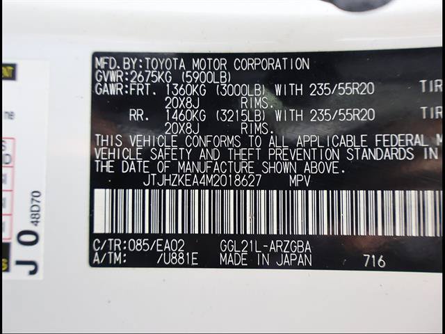 Certified 2021 Lexus RX 350L FWD w/ Premium Package image 13