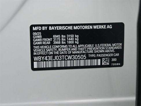 New 2026 BMW i7 eDrive50 w/ M Sport Package image 18