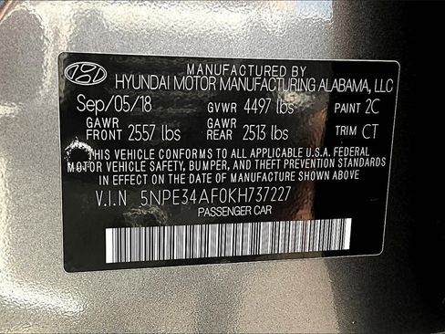 Used 2019 Hyundai Sonata SEL image 35