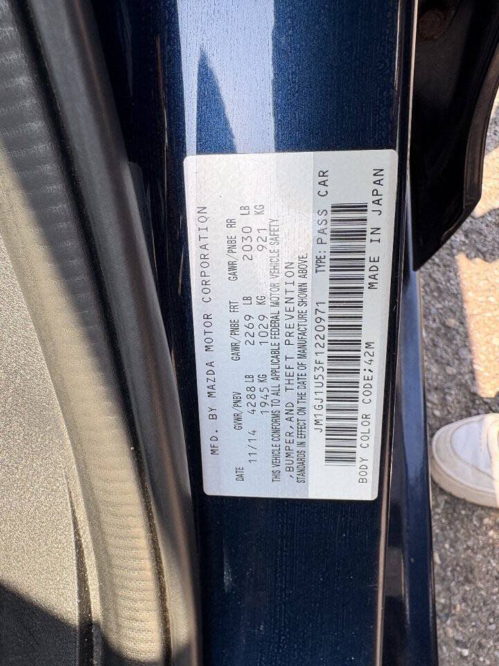 Used 2015 MAZDA MAZDA6 Sport FWD image 30