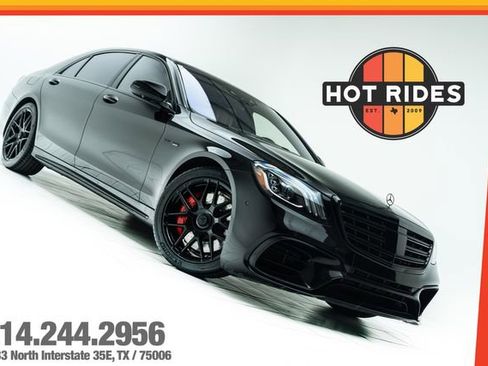 Used 2020 Mercedes-Benz S 63 AMG 4MATIC Sedan w/ Warmth & Comfort Package image 1