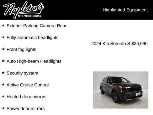 Used 2024 Kia Sorento S image 16
