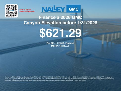 New 2026 GMC Canyon Elevation w/ Convenience Package image 7