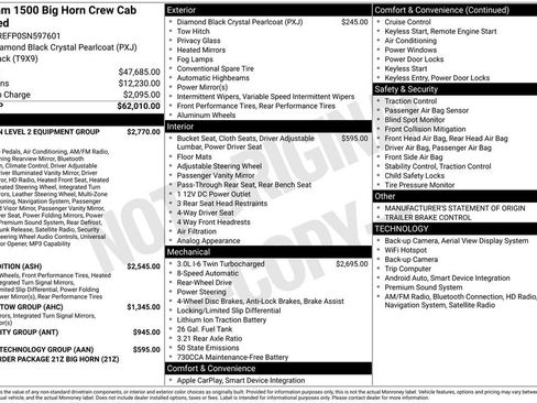 Used 2025 RAM 1500 Big Horn RWD image 6