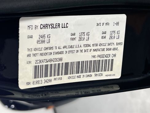 Used 2008 Chrysler 300 SRT8 w/ SRT Option Group II image 32