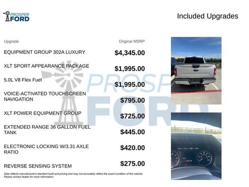 Used 2019 Ford F150 XLT w/ Equipment Group 302A Luxury image 3