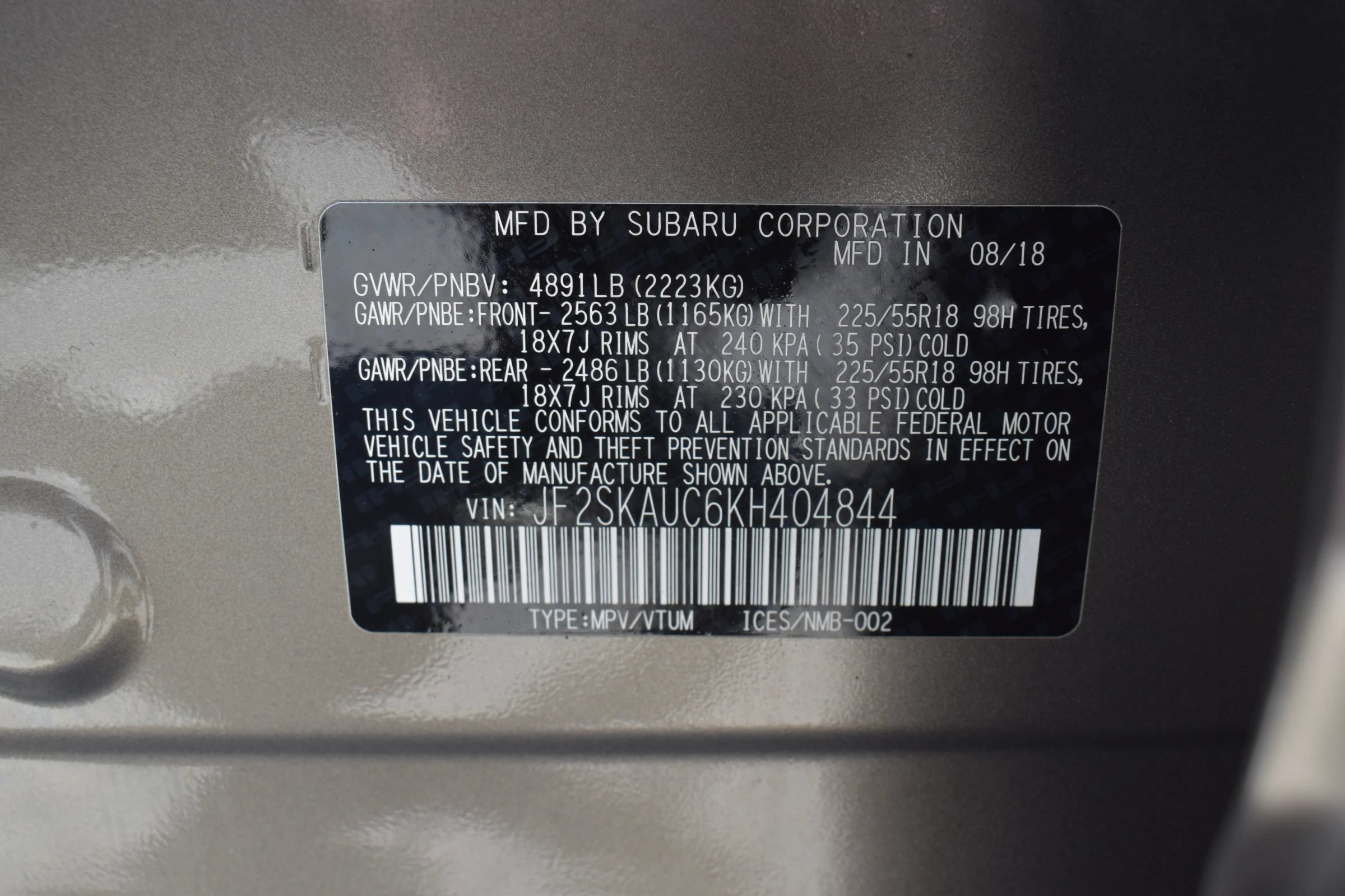 Used 2019 Subaru Forester Limited AWD/4WD image 61