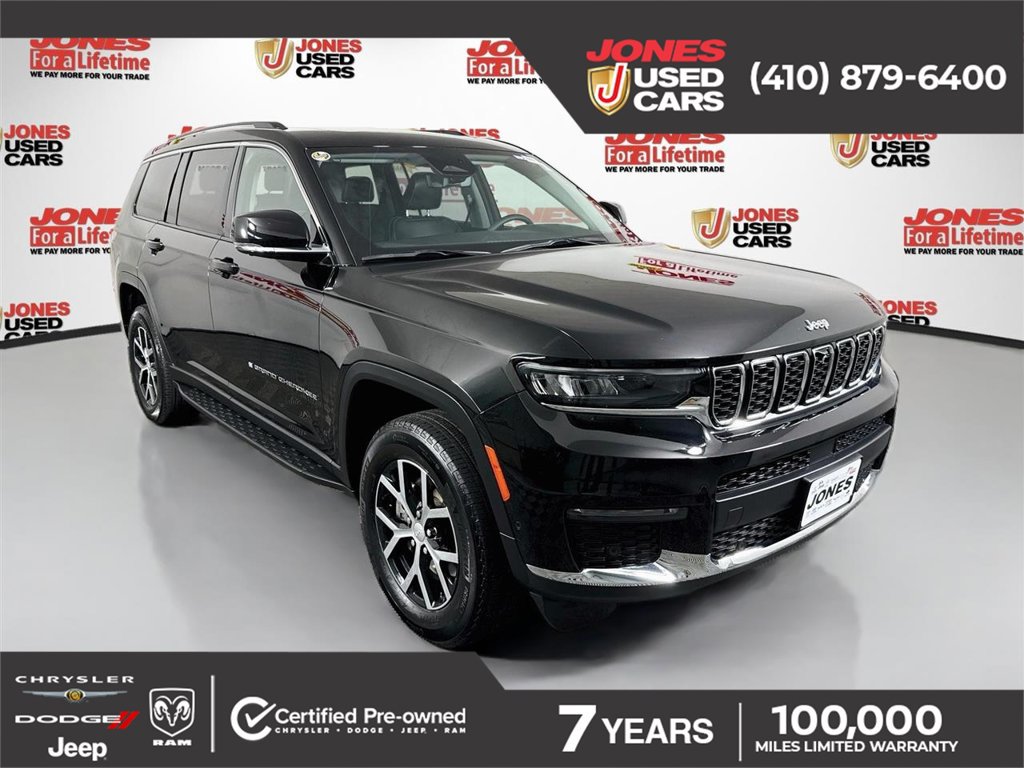 Used 2023 Jeep Grand Cherokee L Limited w/ Luxury Tech Group II AWD/4WD image 1