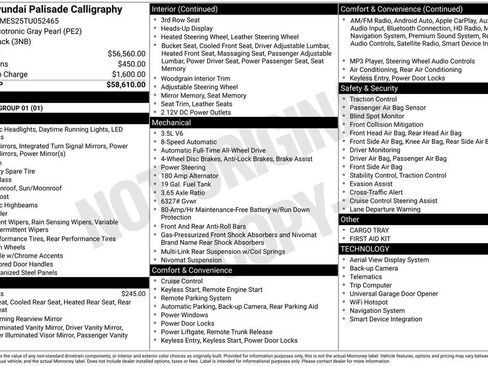 New 2026 Hyundai Palisade Calligraphy image 5