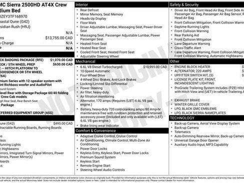 Used 2026 GMC Sierra 2500 AT4X w/ LPO, Black Badging Package AWD/4WD image 36