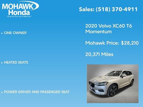Used 2020 Volvo XC60 T6 Momentum image 14