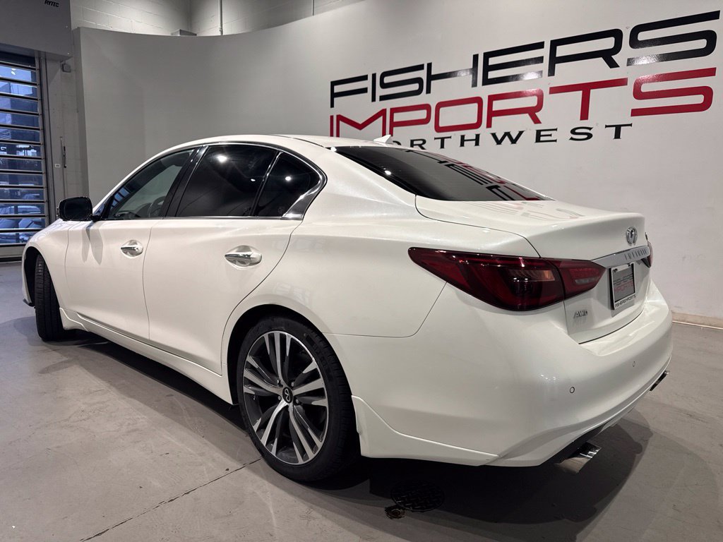 Used 2021 INFINITI Q50 Sensory w/ Cargo Package AWD/4WD image 2