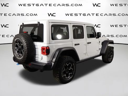 Used 2021 Jeep Wrangler Unlimited Rubicon 4xe w/ Steel Bumper Group AWD/4WD image 47