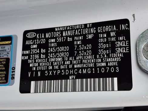 Used 2021 Kia Telluride SX w/ SX Prestige Package AWD/4WD image 31