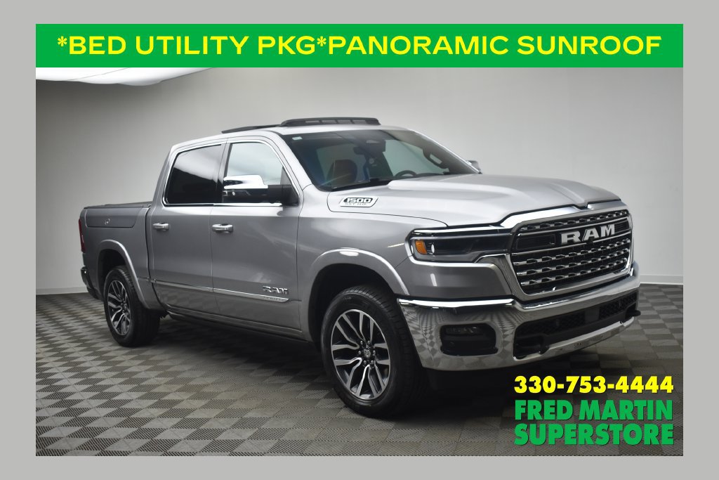 Used 2025 RAM 1500 Limited w/ Bed Utility Group AWD/4WD 360° Tour