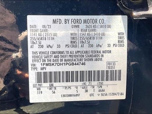 Used 2023 Ford Explorer XLT w/ Equipment Group 202A RWD image 35
