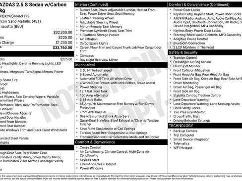 Certified 2025 MAZDA MAZDA3 s image 38
