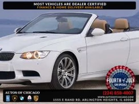 Used 2011 BMW M3 Convertible RWD image 1