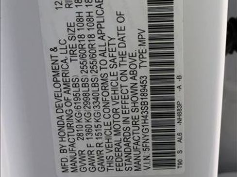 New 2025 Honda Pilot EX-L image 18