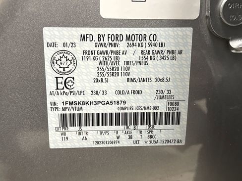 Used 2023 Ford Explorer ST-Line AWD/4WD image 40