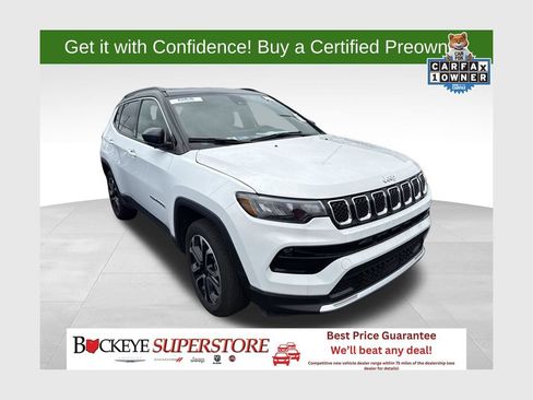 Used 2023 Jeep Compass Limited AWD/4WD image 1