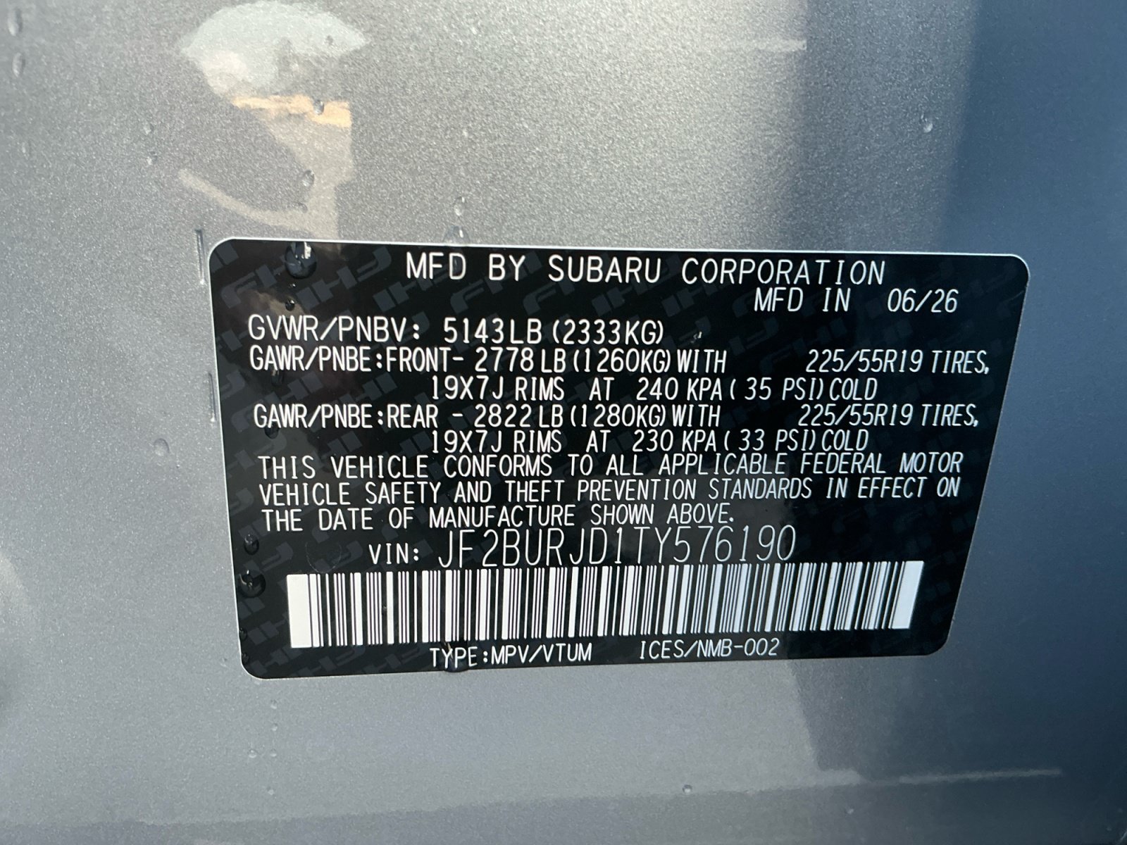 New 2026 Subaru Outback Touring XT AWD/4WD image 16
