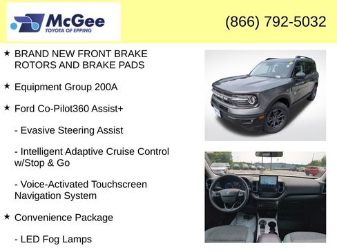 Used 2024 Ford Bronco Sport Big Bend w/ Convenience Package AWD/4WD image 12
