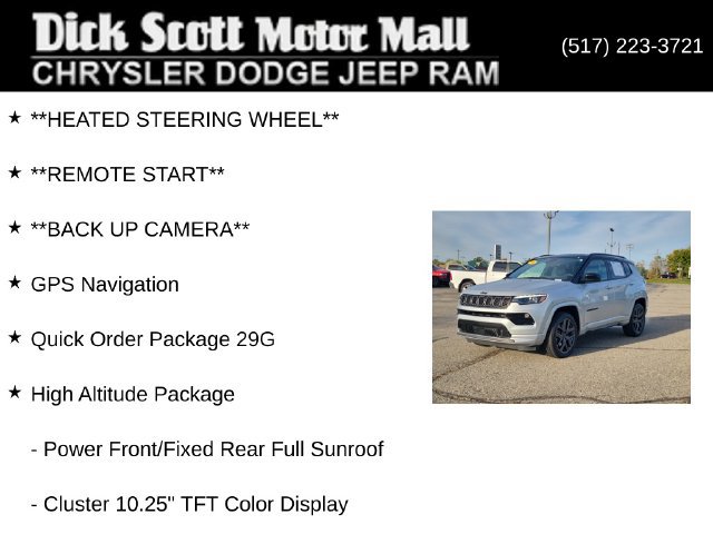 Certified 2025 Jeep Compass Limited w/ High Altitude Package AWD/4WD image 18