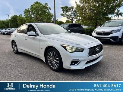 Used 2018 INFINITI Q50 Luxe w/ Cargo Package (L95)