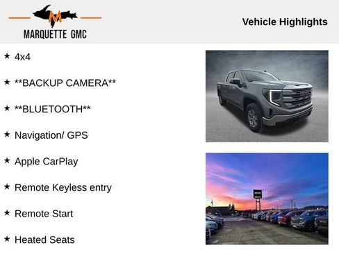Used 2026 GMC Sierra 1500 SLE w/ LPO, GMC Protection Package AWD/4WD image 3