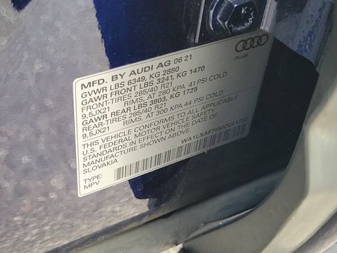 Certified 2021 Audi Q7 3.0T Premium Plus w/ Executive Package AWD/4WD image 31