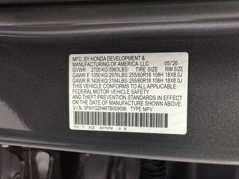 New 2026 Honda Pilot EX-L image 20