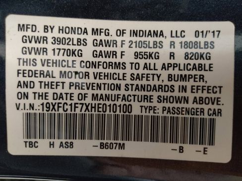 Used 2017 Honda Civic EX-L image 33