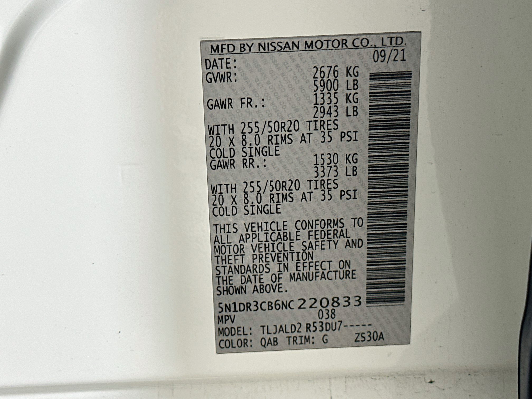 Used 2022 Nissan Pathfinder SL w/ SL Premium Package FWD image 12