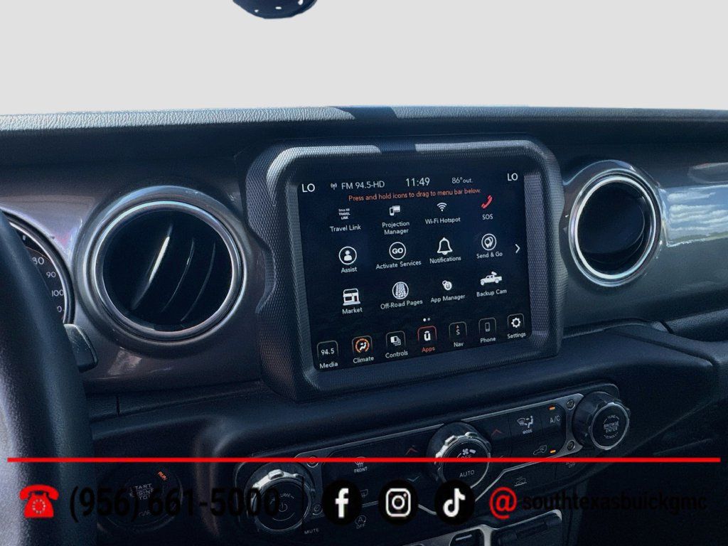 Used 2023 Jeep Gladiator Overland AWD/4WD image 16