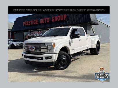 Used 2018 Ford F450 Platinum w/ Platinum Ultimate Package
