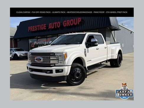 Used 2018 Ford F450 Platinum w/ Platinum Ultimate Package AWD/4WD image 1