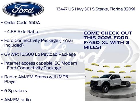 New 2026 Ford F450 XL AWD/4WD image 15