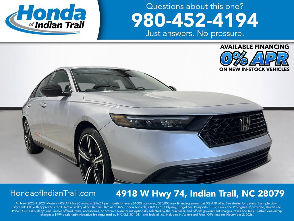 New 2026 Honda Accord Sport 360° Tour