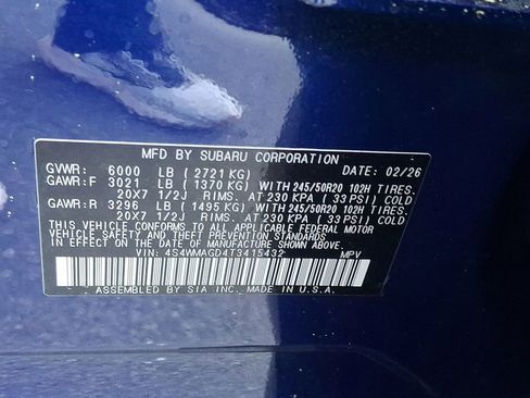 New 2026 Subaru Ascent Limited AWD/4WD image 18